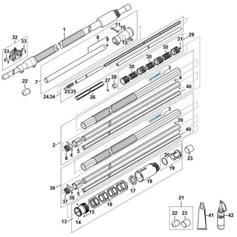 Drive Tube Assembly For Stihl Ht Pole Pruner L S Engineers