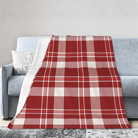 DouZhe Ultra Soft Micro Fleece Lightweight Flannel Bed Blanket Retro