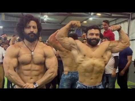 Amit Panghal Posing At Gym Posing Bodybuilding YouTube