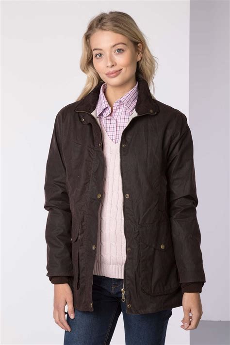 Ladies Country Wax Jacket Uk Womens Waxed Jacket Rydale