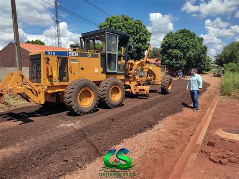 Infraestrutura Prefeito Junior Tavian Visita Obras De Pavimenta O Em