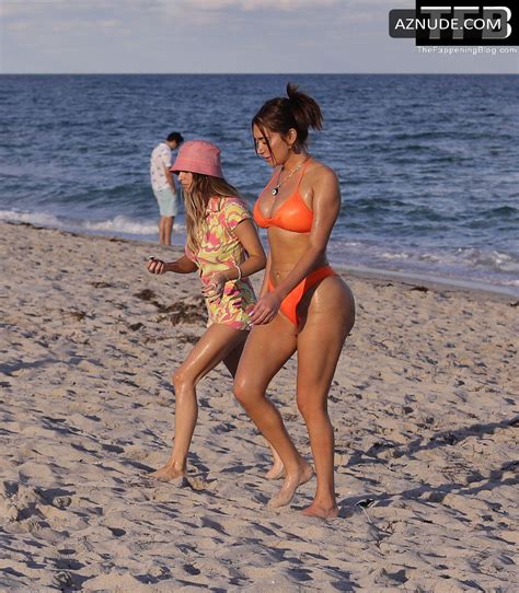 Anastasia Karanikolaou Stassi Shows Off Her Curves In A Bikini On The Beach In Miami Aznude