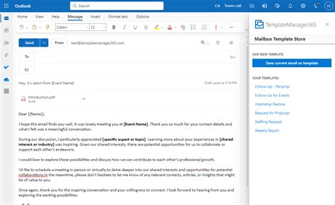 Create A Template In Outlook App At Mike Lolita Blog