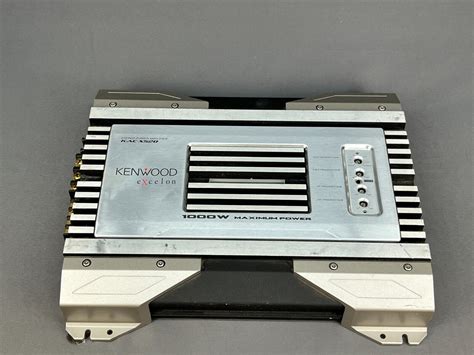 Kenwood Excelon Kac X Old School Watts Amplifier Guaranteed Ebay