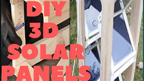 DIY 3D SOLAR PANEL GUIDE HOW TO MAKE YOUR OWN SOLAR PANELS YouTube