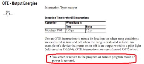 Rslogix 500 Training What Happens To A Ote Vs Otl Otu During A Power Cycle — Tw Controls