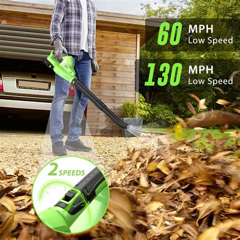 Snapklik Cordless Leaf Blower Lightweight Electric Blower