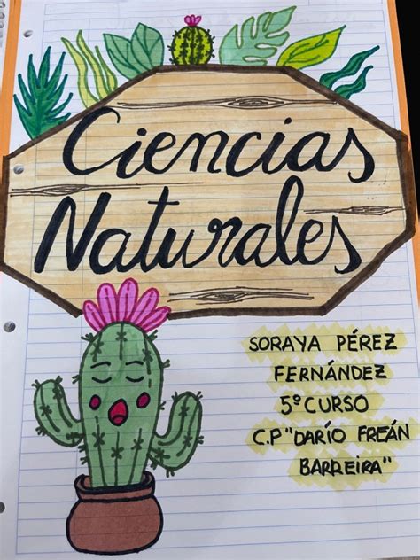 Portadas Para Cuadernos En 2022 Dibujos De Ciencias Naturales NBKomputer