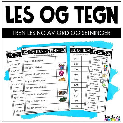 les og tegn teaching funtastic