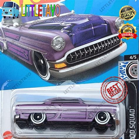 Jual HOTWHEELS CUSTOM 53 CHEVY 2024 UNGU TREASURE HUNT CHEVROLET