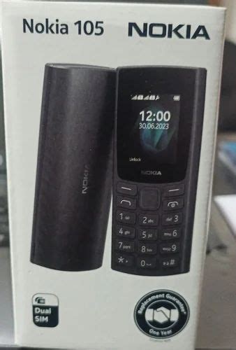 Black Nokia 105 Mobile Phone at ₹ 1055/piece in New Delhi | ID ...