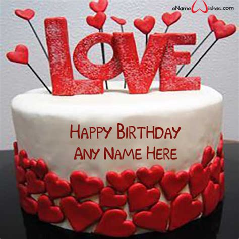 Happy Birthday Cake For Love