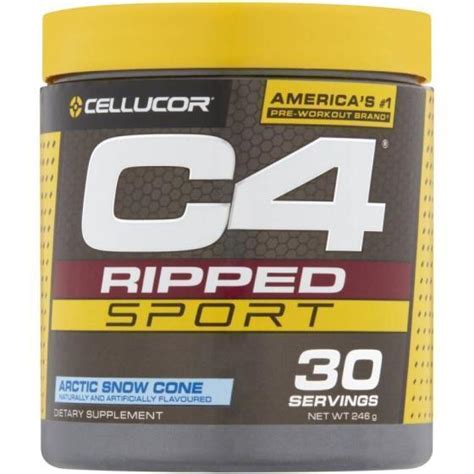 Best Cellucor C Ripped Sport Pre Workout Fruit Punch Powder Nsf