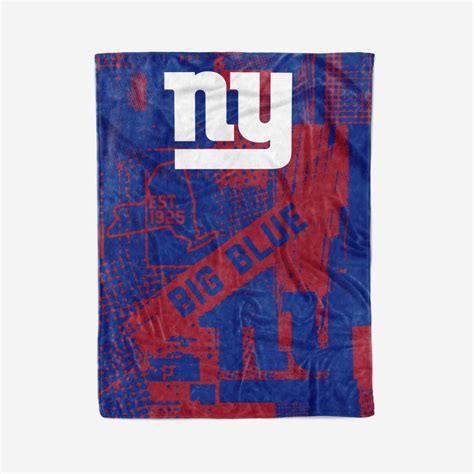 Offically Licensed Nfl 60 X 80 Raschel Throw Giants 21257344 Hsn