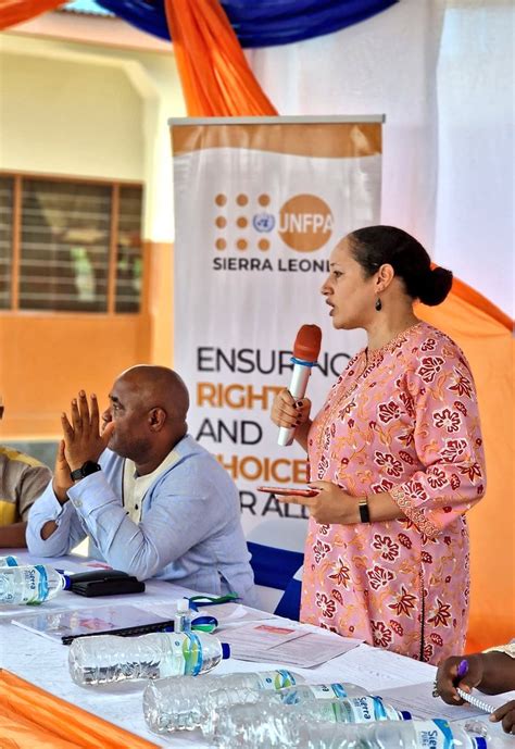 Unfpa Sierra Leone On Twitter Rt Nadiarashd Today Minister