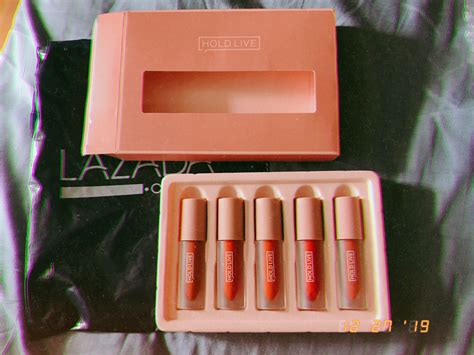 Hold Live 5-pcs. set matte liquid lipstick | Matte liquid lipstick ...