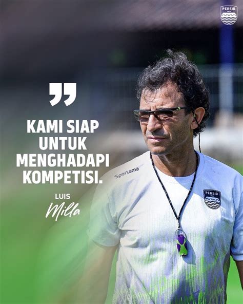 Persib Ditahan Pss Jelang Liga Luis Milla Sesumbar