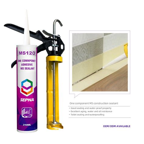 Fast Curing Construction Ms Silicone Polymer Sealant For Building Gap