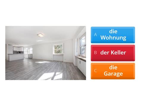 Wortschatz Meine Wohnung Quiz