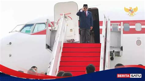 Kunjungan Ke Negara Prabowo Penuhi Undangan Pemimpin Dunia Mulai Xi