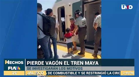 Recién estrenado y se descarrila el Tren Maya a 20 kilómetros de Mérida