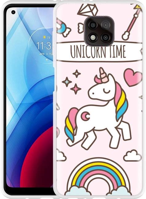 Hoesje Geschikt Voor Motorola Moto G Power 2021 Unicorn Time Bol