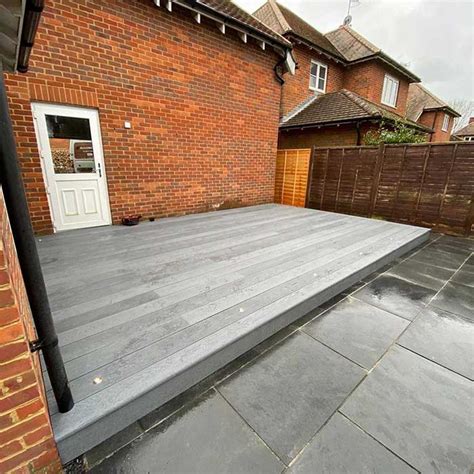 Brushed Basalt Millboard Decking Lingfield All On Deck