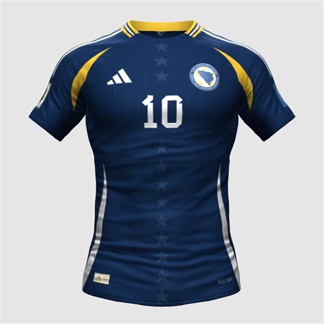 Bosnia Herzegovina Adidas Home Concept Kit Fifa Kit Creator Showcase