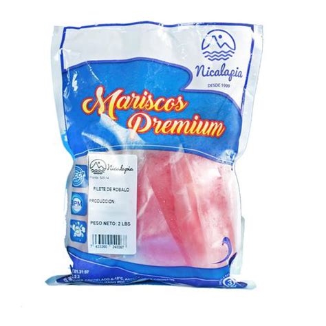 Nicalapia Filete De Robalo Congelado Bolsa 907 G 2 Lb Mariscos Y