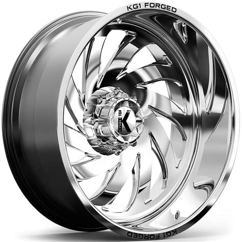 Kg1 Forged Kf009 Yaz 20x10 Polished Rev Wheels And Rims