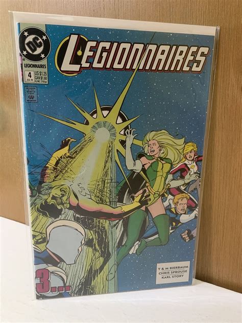 Legionnaires 4 🔥1993 Legion Of Super Heroes🔥dc Comics🔥nm Ebay