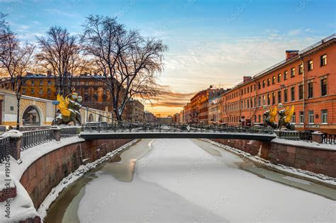 St Petersburg in winter Stock Photo | Adobe Stock