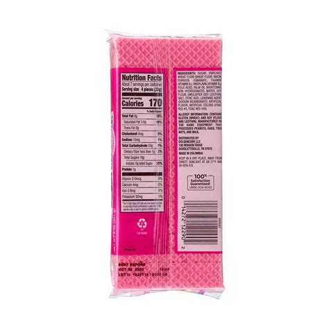 Clover Valley Strawberry Sugar Wafers 8 Oz