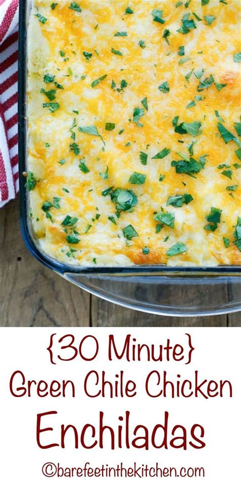 Quick And Easy Green Chile Chicken Enchilada Casserole Artofit