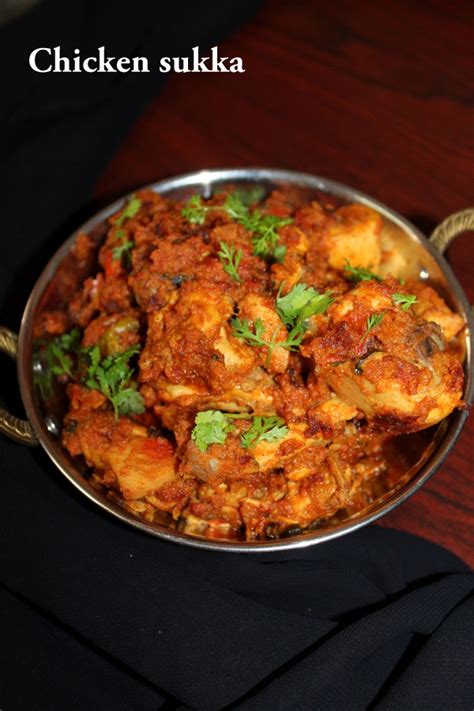 Chicken Sukka Recipe Mangalorean Kori Sukka Yummy Indian Kitchen