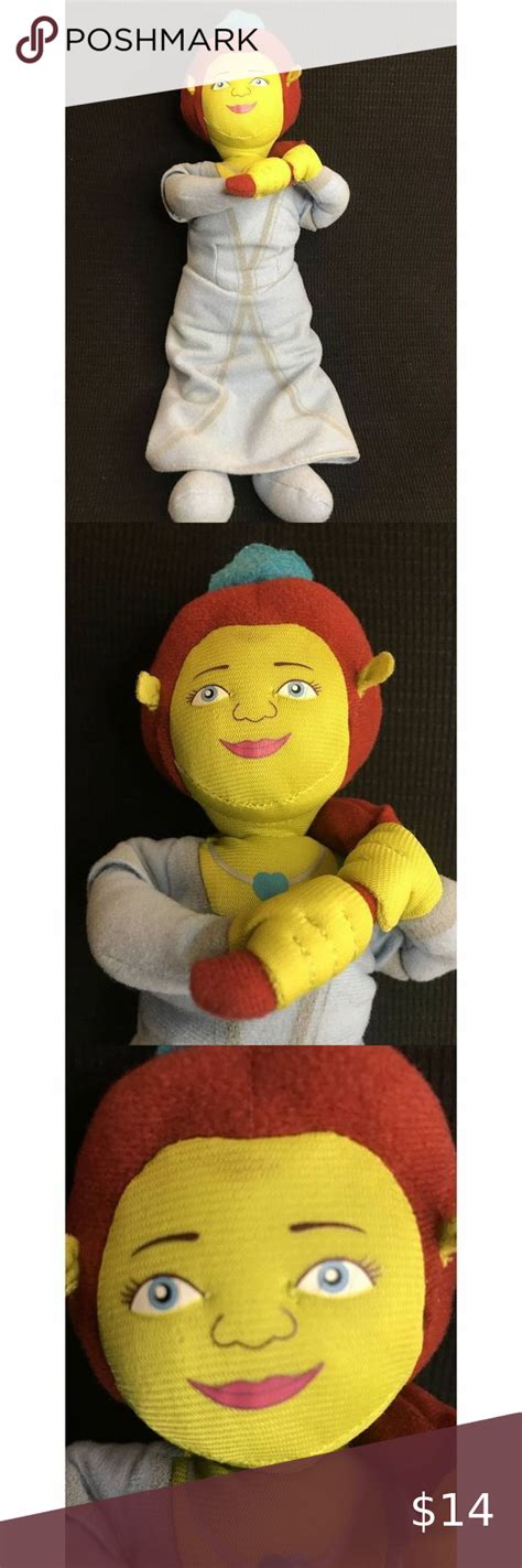 KellyToy DreamWorks Shrek The Third Princess Fiona Ogre 13 Plush Doll