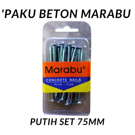 Jual Aneka MARABU Paku Tembok Galvanis 3in 3 Inch Paku Beton 7cm 7 Cm