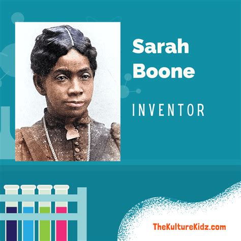 Sarah Boone (1832-1904) | Video – The Kulture Kidz