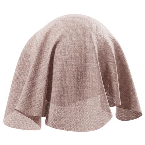 Plain Sheer Drapery Fabric Pink Poliigon