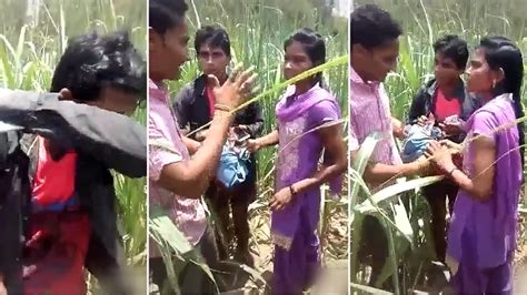 Jangal Me Mangal Video Couple Caught By Village People Viral Xxx