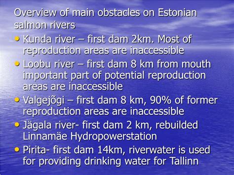 Ppt Baltic Salmon In Estonia Taavi Nuum Estonian Green Movement Foe