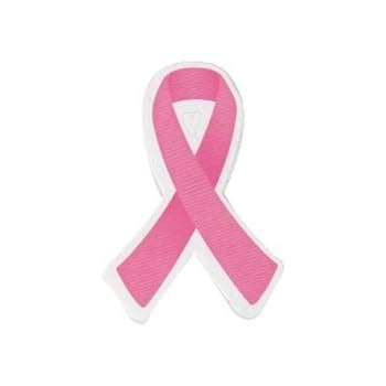 Amazon Large Pink Ribbon Stickers Pack