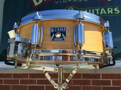 Vintage 1979 5x14 Tama Superstar Snare In Super Maple 9mm Shell Ni