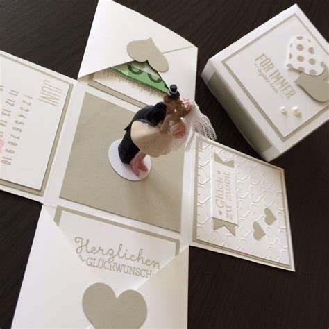 Bastel Workshop Explosionsbox Hochzeit Stampin Up Paperlovedesign