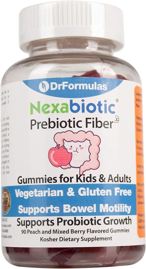 Amazon Drformulas Nexabiotic Prebiotic Fiber Gummies Supplement