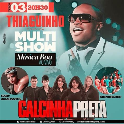 Calcinha Preta No Música Boa Ao Vivo Multishow