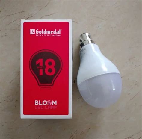 18w Goldmedal Ceramic Led Bulb B22 Warm White At Rs 190piece In Guwahati Id 2850789899455