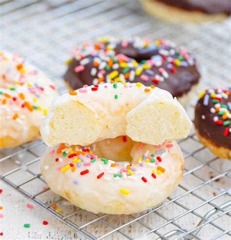 2 Ingredient Air Fryer Or Baked Donuts No Yeast Eggs Or Butter