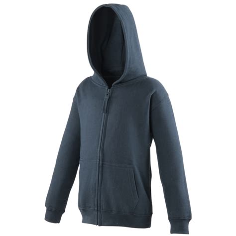 Sweat Shirt Zippé à Capuche Pour Enfant Awdis Jh50j