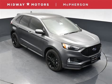 New 2023 Ford Edge St Line 4d Sport Utility In Mcpherson 23f026 Midway Motors